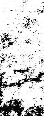 Çizik ve çatlaklarla dolu bir duvar parçası. Herhangi bir tasarım üzerine grunge illüstrasyonunu yükle. Vintage efektli soyut kumlu arkaplan