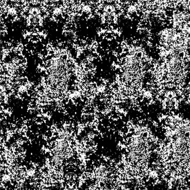 Çizik ve çatlaklarla dolu bir duvar parçası. Herhangi bir tasarım üzerine grunge illüstrasyonunu yükle. Vintage efektli soyut kumlu arkaplan