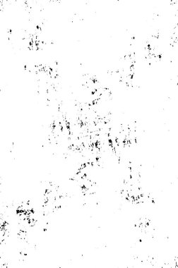 Çizik ve çatlaklarla dolu bir duvar parçası. Herhangi bir tasarım üzerine grunge illüstrasyonunu yükle. Vintage efektli soyut kumlu arkaplan