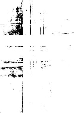 Vektör grunge dokusu. Siyah beyaz arka plan. Soyut monokrom resim koyu tonlarda solmuş bir efekt içerir