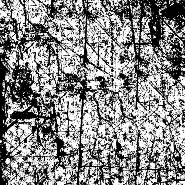soyut siyah beyaz grunge desenli arkaplan, vektör çizimi
