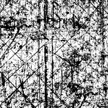 soyut siyah beyaz grunge desenli arkaplan, vektör çizimi