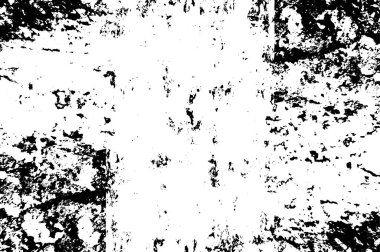 soyut siyah beyaz grunge desenli arkaplan, vektör çizimi