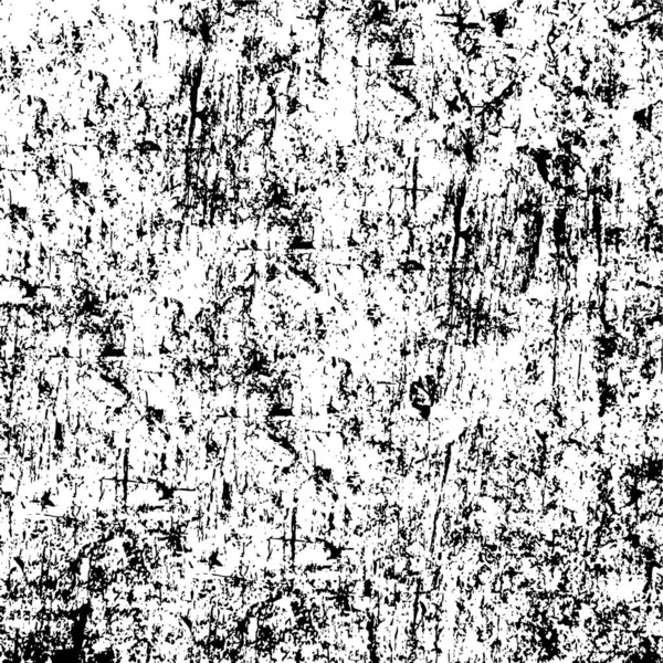 Černobílý Vzor Grunge Abstraktní Textura Monochromatických Částic Pozadí Trhlin Odřezky — Stockový vektor