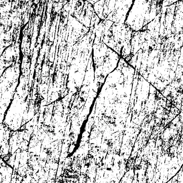Černobílý Vzor Grunge Abstraktní Textura Monochromatických Částic Pozadí Trhlin Odřezky — Stockový vektor