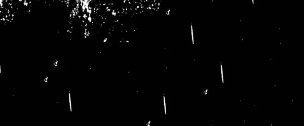 黒と白のグランジパターン モノクローム粒子の抽象的な質感 擦り傷 チップ インクスポット ラインの背景 — ストックベクタ