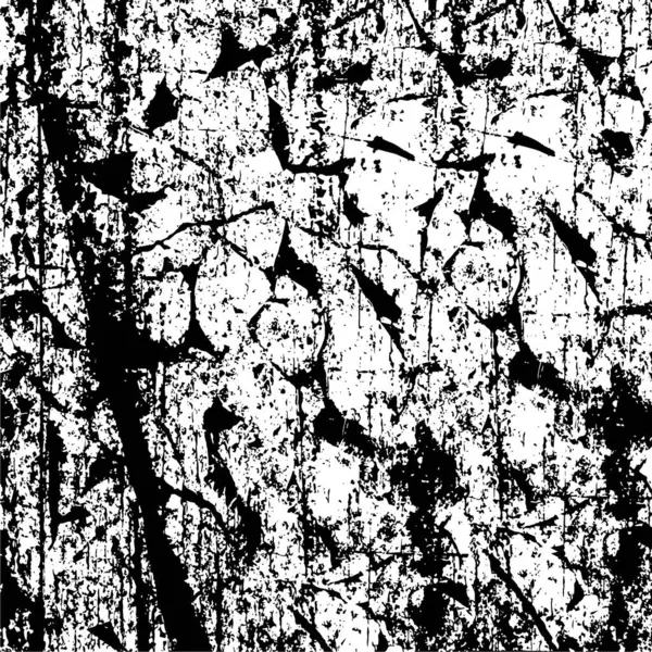 Fragment Mural Avec Des Rayures Des Fissures Superposition Illustration Grunge — Image vectorielle