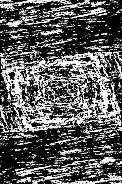 Textura Superpuesta Grunge Vectorial Fondo Blanco Negro Imagen Monocromática Abstracta — Vector de stock
