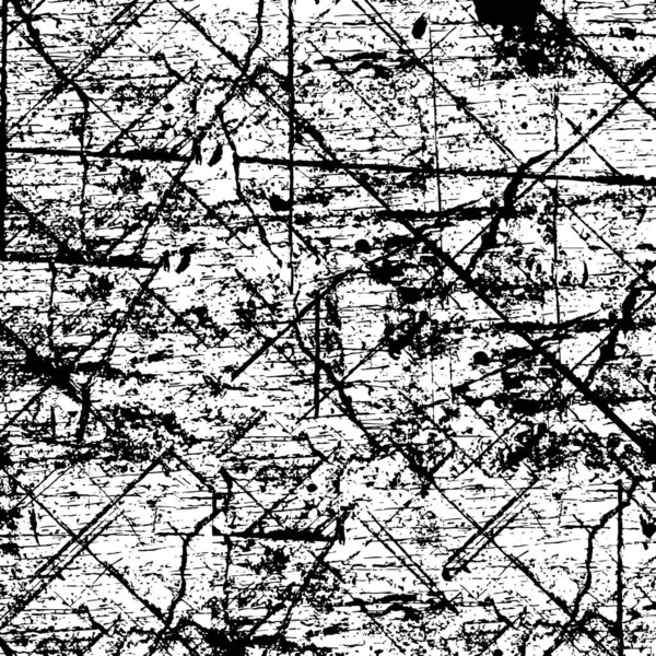 Гранжевий Фон Чорно Білою Текстурою — стоковий вектор
