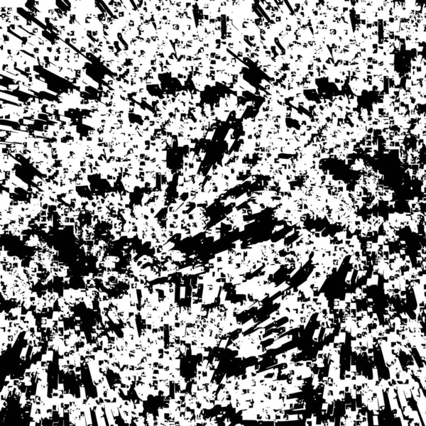 Siyah Beyaz Desenli Grunge Arkaplanı — Stok Vektör