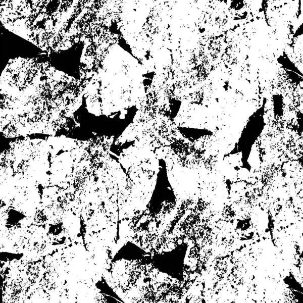 Черно Белая Текстура Абстрактный Гранж Фон Векторная Иллюстрация — стоковый вектор