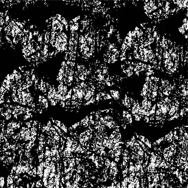 Abstract Zwart Wit Grunge Textuur Achtergrond Vector Illustratie — Stockvector