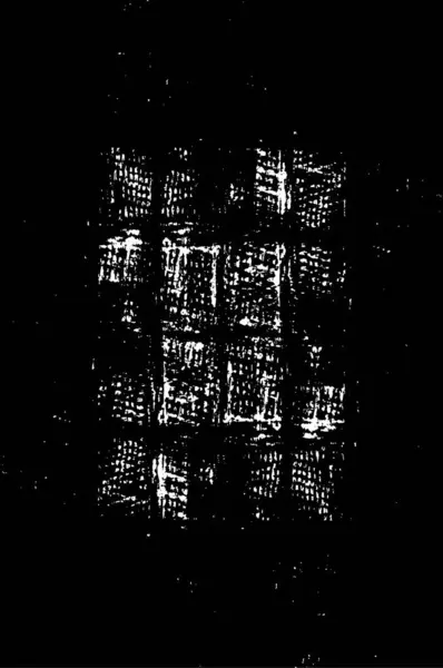 Abstract Zwart Wit Grunge Textuur Achtergrond Vector Illustratie — Stockvector