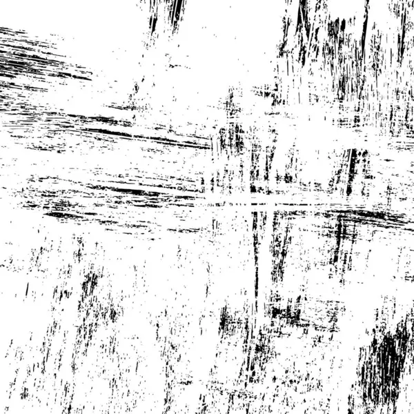 Soyut Siyah Beyaz Grunge Desenli Arkaplan Vektör Çizimi — Stok Vektör