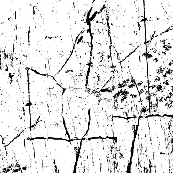 Abstrait Noir Blanc Fond Texturé Grunge Illustration Vectorielle — Image vectorielle