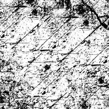 Grunge siyah beyaz doku vektör arka plan 