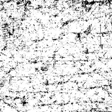 çatlamış metal, taş ya da asfalt tabakası sıkıntısı. Grunge 'un arka planı. soyut yarım ton vektör çizimi 