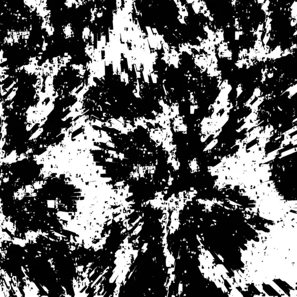 Abstracte Grunge Achtergrond Monochrome Textuur Zwart Wit Getextureerd — Stockvector