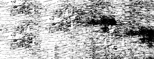 Fond Affligé Texture Noire Blanche Avec Des Rayures Des Lignes — Image vectorielle