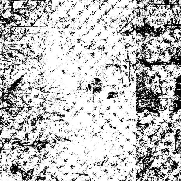 Zarmoucené Pozadí Černobílé Textuře Škrábanci Čárami Abstraktní Vektorová Ilustrace — Stockový vektor