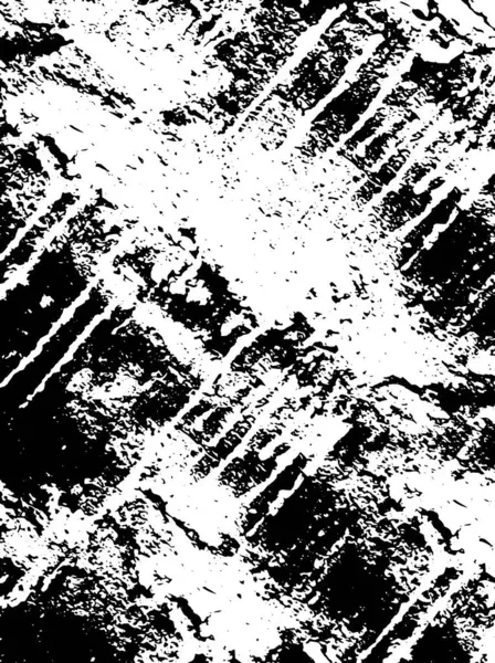 黑色和白色纹理 带有划痕和线条的苦恼背景 词义扩展N — 图库矢量图片