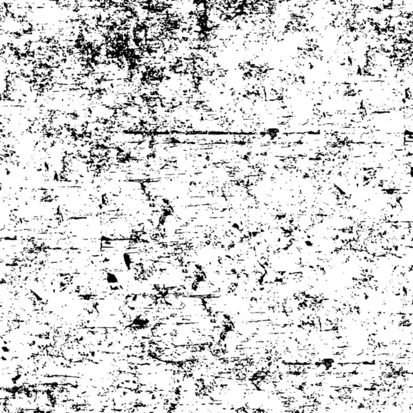 Verstörter Hintergrund Schwarz Weißer Textur Mit Kratzern Und Linien Abstrakte — Stockvektor