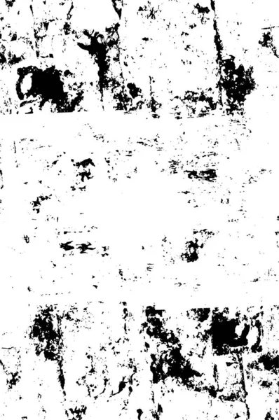 Distressed Overlay Textuur Van Gebarsten Grunge Achtergrond Abstracte Halftoon Vector — Stockvector