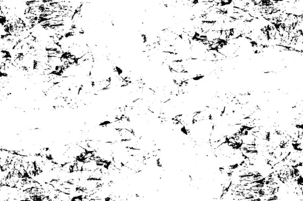 Нарушенная Текстура Треснувшего Металла Камня Асфальта Гранж Фон Абстрактная Полутоновая — стоковый вектор