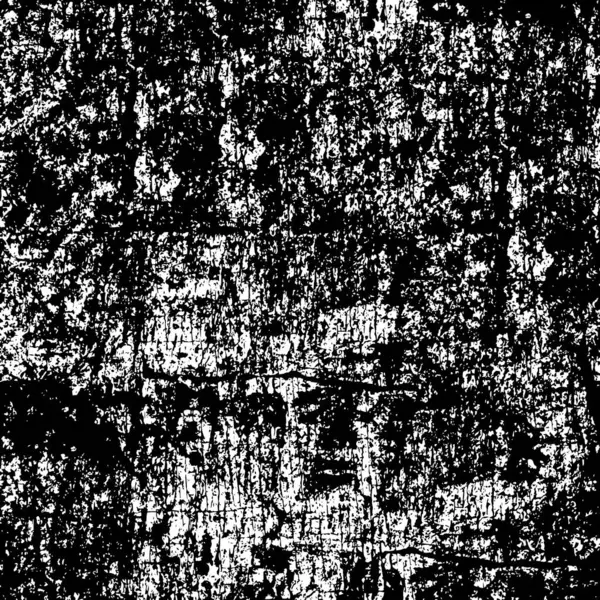 Черный Белый Текстурированный Фон Гранжа — стоковый вектор