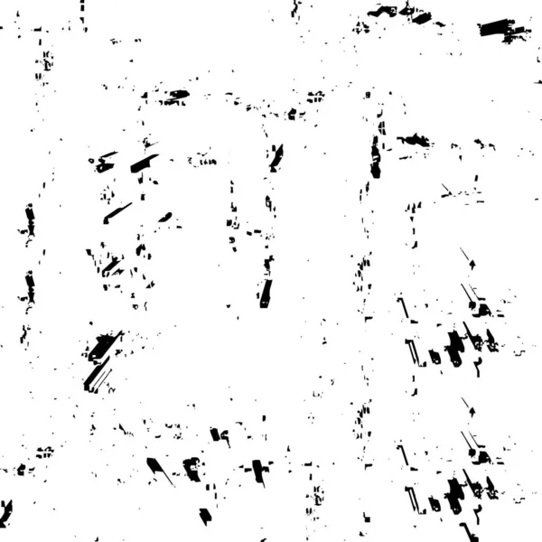 Černobílé Texturované Grunge Pozadí — Stockový vektor