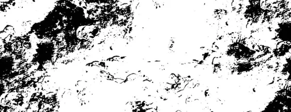 Black White Textured Grunge Background — Stock Vector