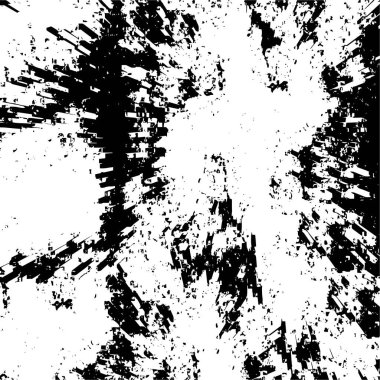 Soyut grunge arkaplanı. Monokrom dokusu. Siyah ve beyaz desenli arkaplan