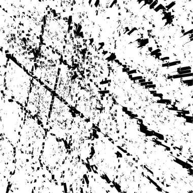 Soyut grunge arkaplanı. Monokrom dokusu. Siyah ve beyaz desenli arkaplan