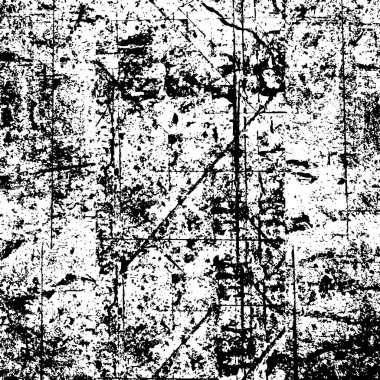 Soyut grunge arkaplanı. Monokrom dokusu. Siyah ve beyaz desenli arkaplan