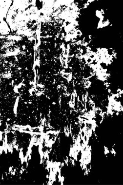 Soyut grunge arkaplanı. Monokrom dokusu. Siyah ve beyaz desenli arkaplan