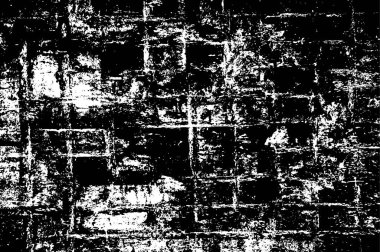 Soyut grunge arkaplanı. Monokrom dokusu. Siyah ve beyaz desenli arkaplan