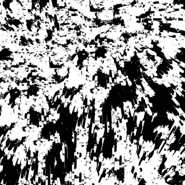 Soyut grunge arkaplanı. Monokrom dokusu. Siyah ve beyaz desenli arkaplan