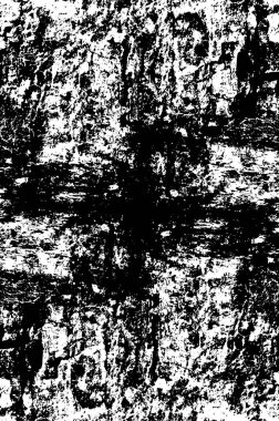 Siyah ve beyaz olarak sıkıntılı bir doku. Grunge 'un arka planı. vektör arkaplanı soyut vektör dokusu.