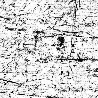 Siyah ve beyaz olarak sıkıntılı bir doku. Grunge 'un arka planı. vektör arkaplanı soyut vektör dokusu.