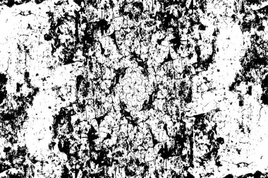 Siyah ve beyaz olarak sıkıntılı bir doku. Grunge 'un arka planı. vektör arkaplanı soyut vektör dokusu.