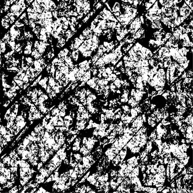 Siyah ve beyaz olarak sıkıntılı bir doku. Grunge 'un arka planı. vektör arkaplanı soyut vektör dokusu.