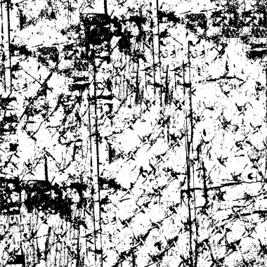 Siyah ve beyaz olarak sıkıntılı bir doku. Grunge 'un arka planı. vektör arkaplanı soyut vektör dokusu.