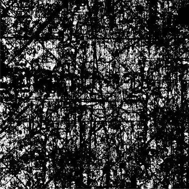 Grunge Şehir Arkaplanı. Doku Vektörü. Tahıl için toz örtüsü, kaba bir etki yaratmak için herhangi bir nesnenin üzerine yerleştirin. Soyut, sıçrayan, kirli, tasarımın için poster.