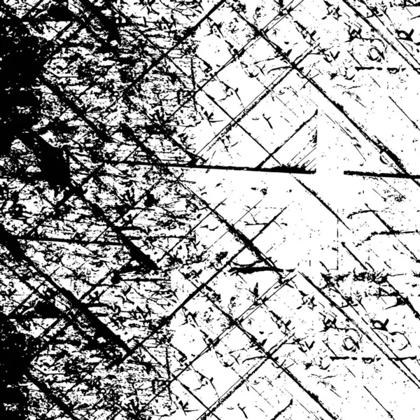 Abstrakter Grunge Hintergrund Einfarbige Textur Schwarz Weiß Strukturierter Hintergrund — Stockvektor