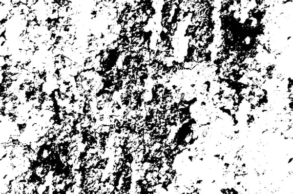 Abstrakter Grunge Hintergrund Einfarbige Textur Schwarz Weiß Strukturierter Hintergrund — Stockvektor