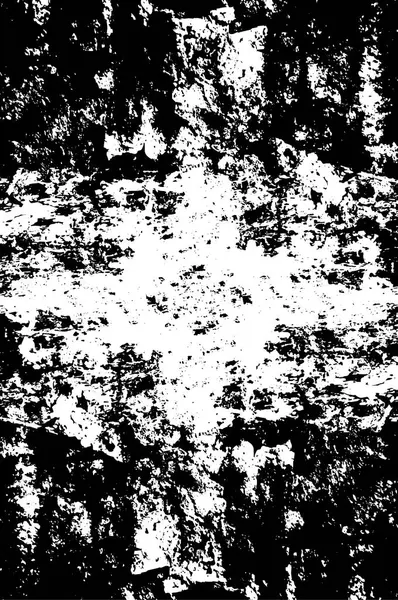 Latar Belakang Grunge Abstrak Tekstur Monokrom Latar Belakang Tekstur Hitam - Stok Vektor