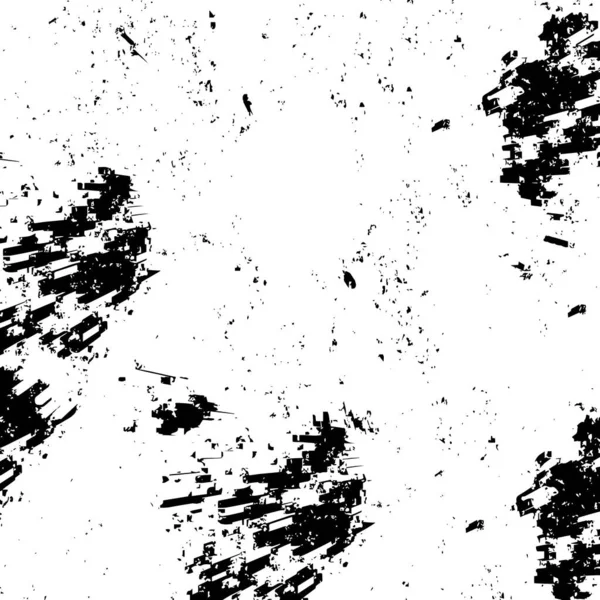 Astratto Modello Grunge Bianco Nero Sfondo — Vettoriale Stock