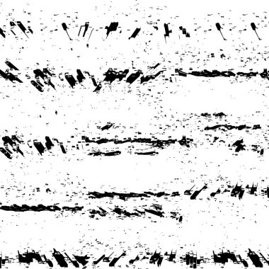 Siyah-beyaz renkli, tozlu, çizgili, sıkıntılı bir arka plan. Çizikler vektör illüstrasyonu. soyut vektör illüstrasyonu.