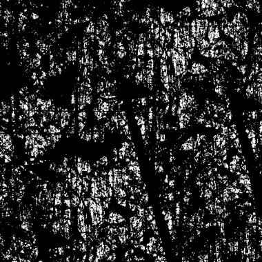 Soyut grunge arkaplanı. Monokrom dokusu. Siyah ve beyaz desenli arkaplan