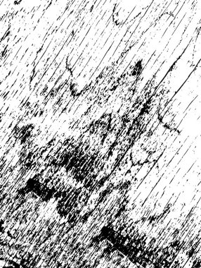 Sert siyah-beyaz dokular. Grunge 'un geçmişi. Soyut doku etkisi. Vektör İllüstrasyonu